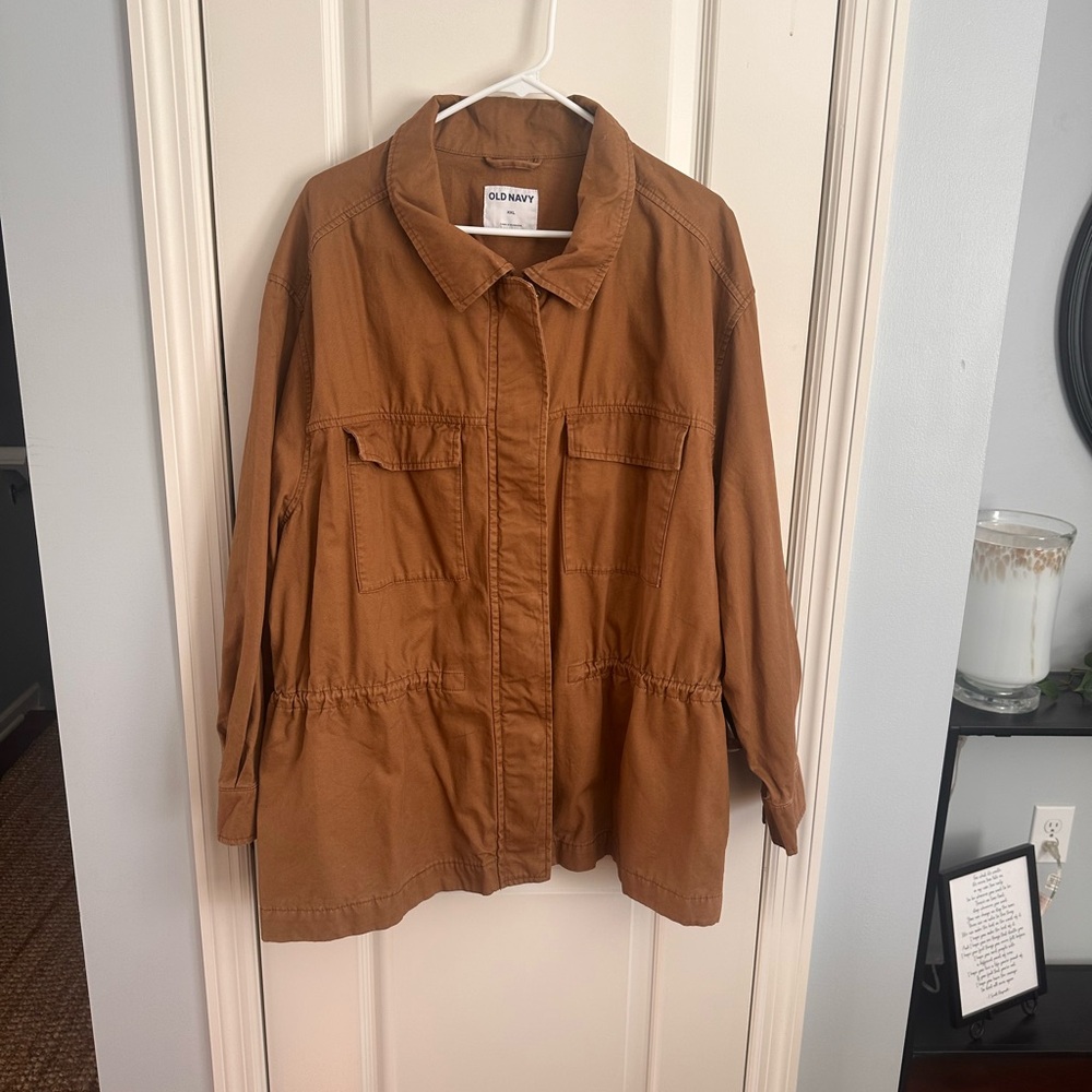 Old Navy Women's Tan Utility Jacket